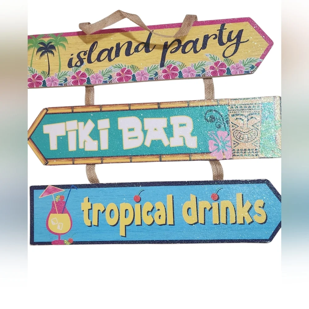 Tropical Tiki Party Decoration Bundle
